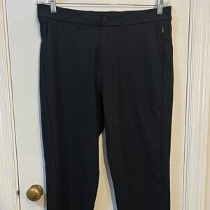 Lululemon Commission Pants Slim Mens 32 x 32 Black LM5522S